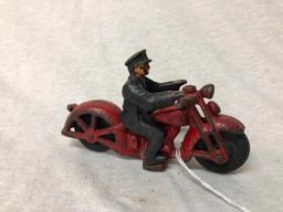 Hubley Cast Iron Motorcycle