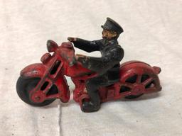 Hubley Cast Iron Motorcycle