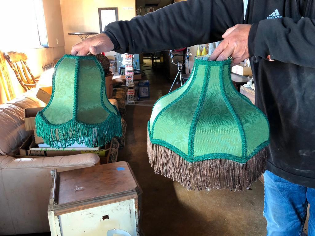 Antique Lamp Shades