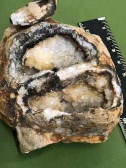 Very Large Geode, Almost 10 Inches Long