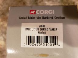 Rare Corgi Die-Cast Mack LJ Semi Skirted Tanker