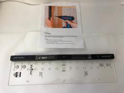 ROCKLER, Model GRP 5876-1 JIG IT Shelving Jig w/Self Centering 1/4" bit.