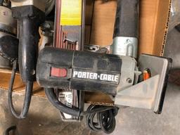 Hitachi Air Nailer, Porter Cable Laminate Trimmer, Router and Orbital Sander