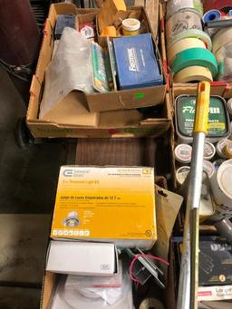 Supply Lot: Tape, Air Connects, T-Wrench, Hardware, Stains, Glue