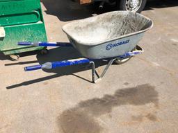 Kobalt Wheel Barrow w/ Flat Free Tire