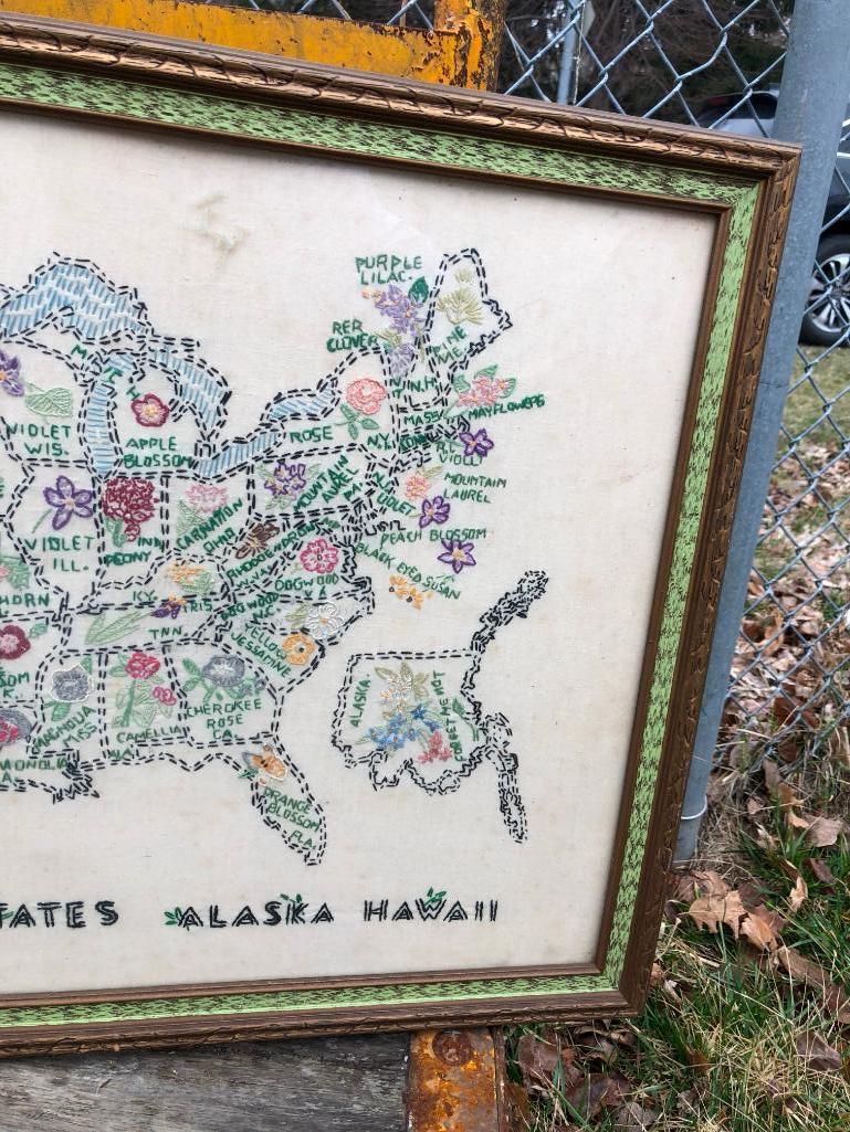 Sampler - State Flowers of the United States, Alaska and Hawaii