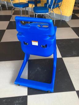 Koala Kare Poly High Chair on Wheels