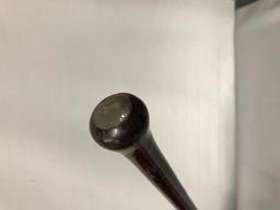 Interesting Unique Utilitarian Cane with Stone or Metal Top Insert