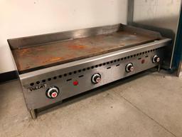 Vulcan 4-Burner 48in Flat Top Griddle Model: VCRG48-TI