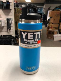 Yeti Rambler 26oz Bottle, New, Tahoe Blue