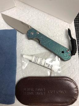 Chris Reeve Knives Small Sebenza 21 Paisley Folding Knife