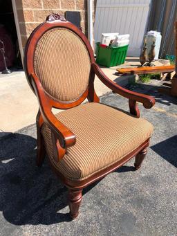 Wooden & Upholsteredd Chair