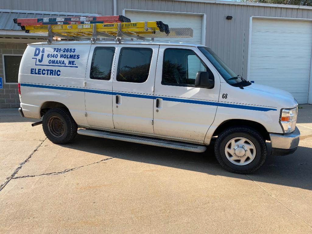 2009 Ford E-250 Super Duty Cargo Van, 127,398 Miles, Automatic, May Need Repairs