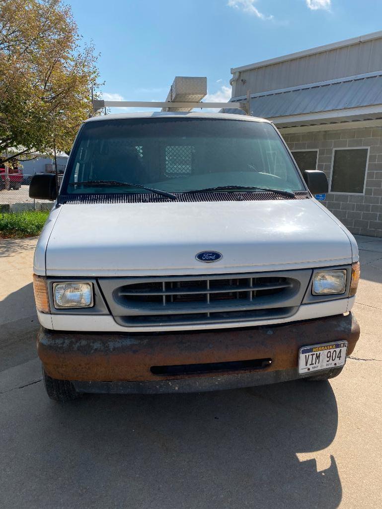 2001 Ford E-350 Super Duty Cargo Van, 183,755 Miles, Automatic, Runs Rough