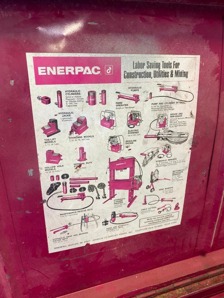 Enerpac Model: FER 441 Hydraullic Bender w/ 2-1/2in to 4in Jaws w/ Toolbox & Accessories