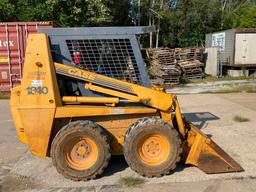 Case Model 1840 Skid Steer w/ 3 Attachments, 3,201hrs (Attachments Sold Separately) SN: JAF0268641