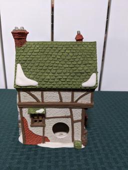 Dickens Village Series-Department 56 -T. Wells Fruit And Spice Shop (The Heritage Village Collection