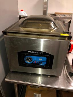 VACMASTER Model: VP320 Chamber Vacuum Sealer w/ Large Asst. of Vacuum Seal Bags, All Sizes