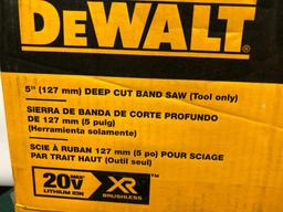 Dewalt Cordless Battery Operated 5in Deep Cut Band Saw (Battery/Charger Sold Separately) #14725