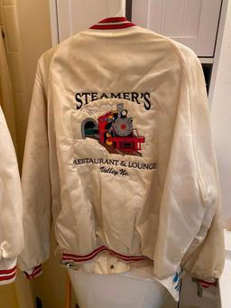 Lot of 2 Vintage Mens XXXL Jackets from Steamer's Restaurant & Lounge, Valley, NE