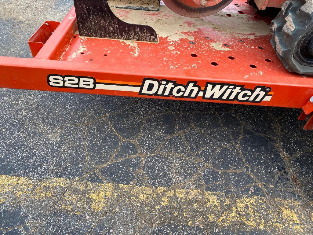 2015 Ditch Witch RT20 Trencher w/ Ditch Witch S2B Trailer - Just 140 Hours, VG Cond, Runs Great