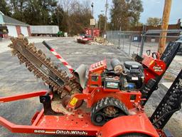 2015 Ditch Witch RT20 Trencher w/ Ditch Witch S2B Trailer - Just 140 Hours, VG Cond, Runs Great