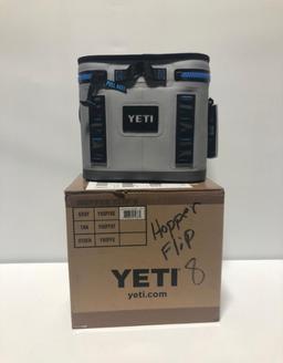 YETI Hopper Flip 8 Fog Gray - New In Box, MSRP: $199.99