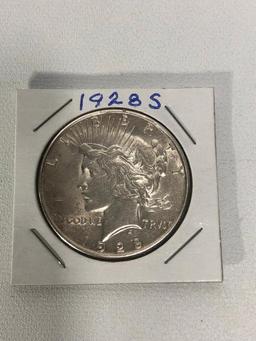 1928 S Silver Dollar