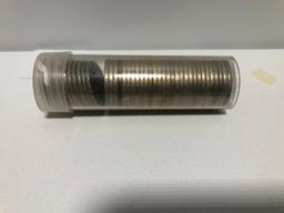 Tube of 40 Buffalo Nickels, All Readable Dates