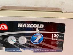 Lot of 4, Igloo Maxcold 150 Quart Catering Coolers