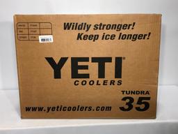YETI Tundra 35 Cooler Seafoam - New In Box, MSRP: $249.99