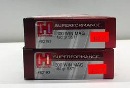 (2) Two Superformance 300WIN MAG 180GR SST MSRP: $40.99