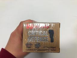 (4) Four Hornady Critical Defense 45 Auto 185 GR FTX MSRP: $29.99