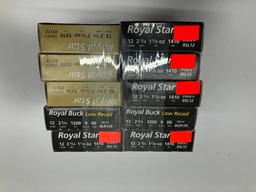 (10) Ten Royal Star 12 Guage 2.75" Ammunition MSRP: $6.99