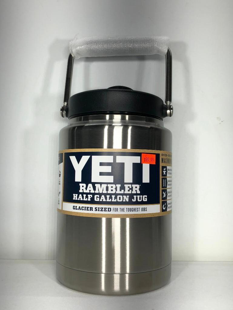 Yeti Rambler Half Gallon Jug Stainless Steel MSRP: $99.99