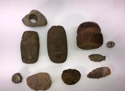 Lot of Native American Stone Tools