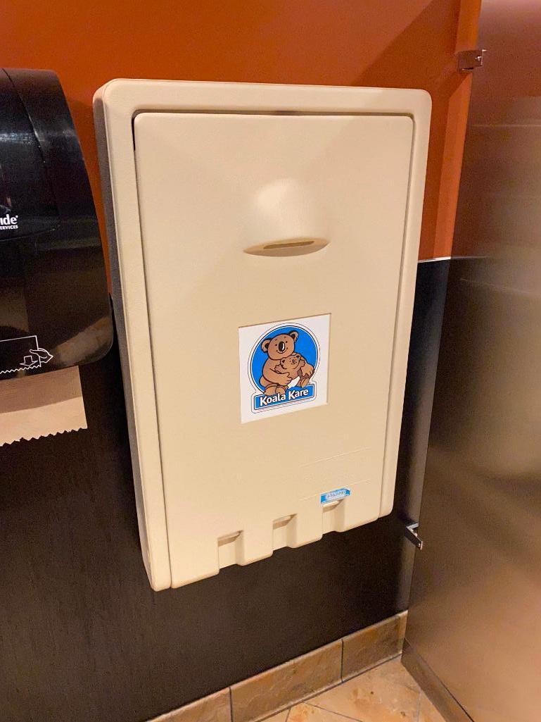 Koala Kare Restroom Baby Changing Station (Buyer Responsible for Removal