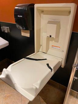 Koala Kare Restroom Baby Changing Station (Buyer Responsible for Removal