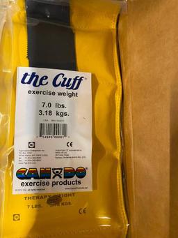 New: Can Do "The Cuff" Exercise Weights, 6lb - 10lb, Six Weight Set, 6lb/7lb/7.5lb/8lb/9lb/10lb