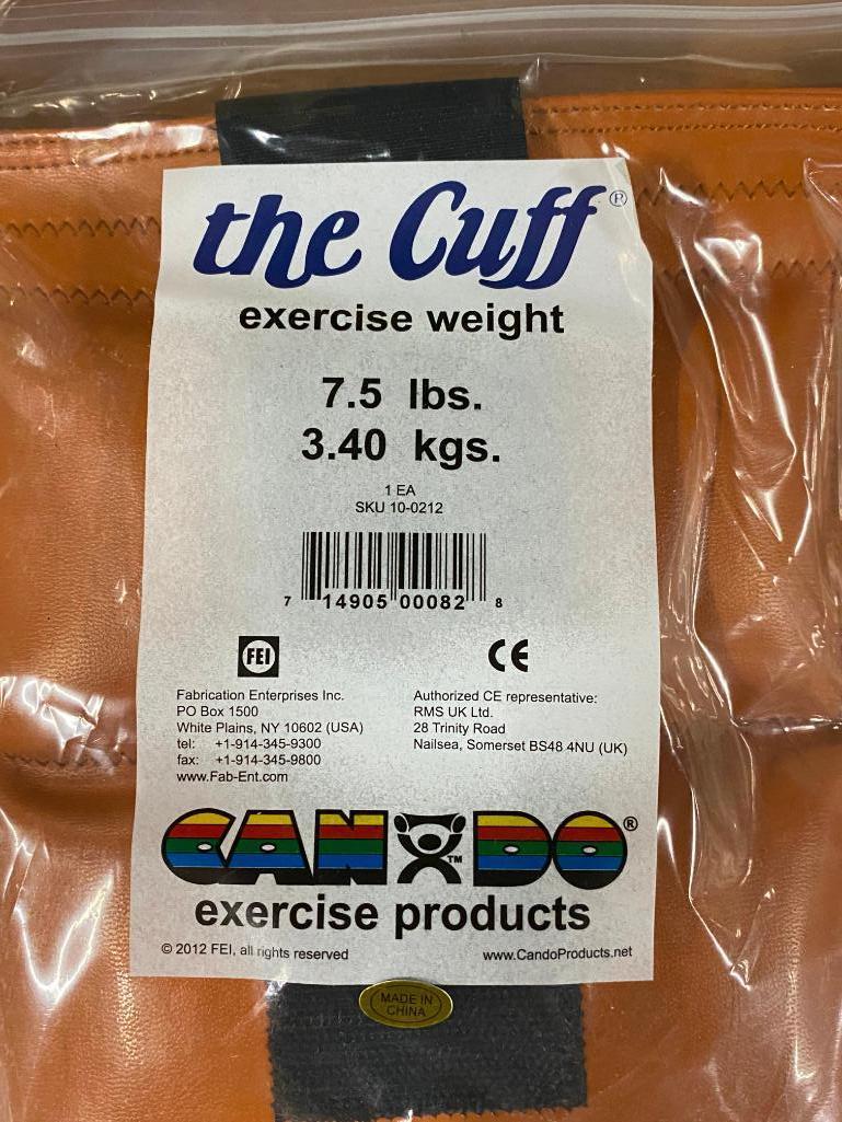 New: Can Do "The Cuff" Exercise Weights, 6lb - 10lb, Six Weight Set, 6lb/7lb/7.5lb/8lb/9lb/10lb