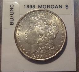 1898 Morgan Silver Dollar - BU/Unc