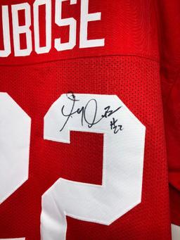 Doug DuBose #22 Signed Nebraska Jersey