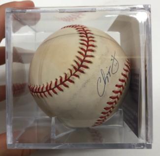 Offical MLB Baseball CHIPPER JONES Autographed JSA Authentic BRAVES