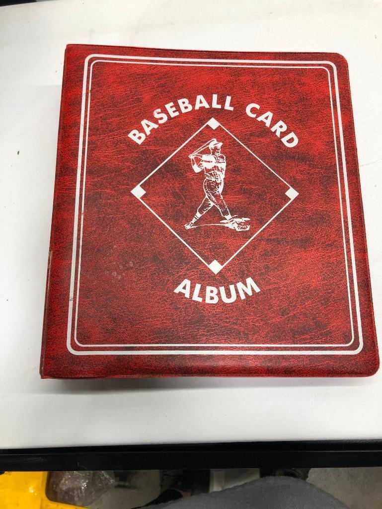 VINTAGE 1950s & 60s Baseball Binder Full of Topps HOF MANTLE/AARON/MAYS & MORE $$$