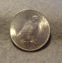 1924 Peace Silver Dollar - BU/Unc