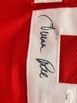 Turner Gill #12 Signed Nebraska Custom Jersey JSA