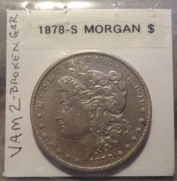 1878 S Morgan Silver Dollar