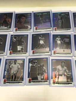 2016 Leaf Muhammad Ali Immortal SET serial #'d ONLY 50 sets made!!!