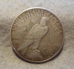 1934 D Peace Silver Dollar