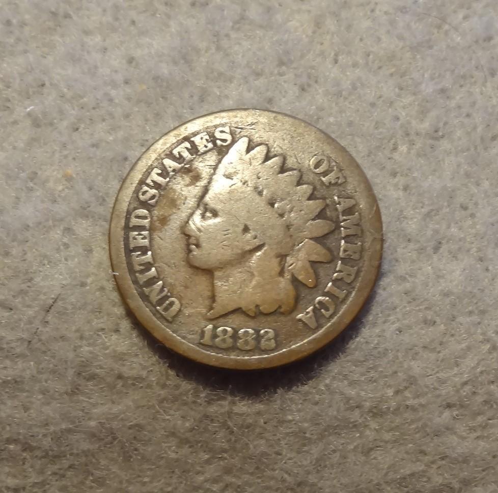 1882 Indian Head Cent